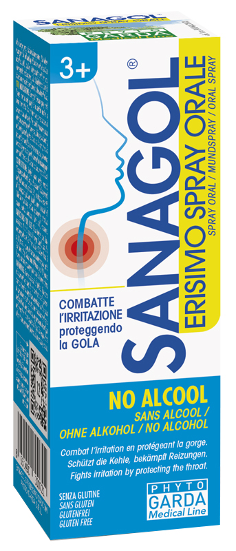 SANAGOL SPRAY ERISIMO SENZA ALCOOL 20 ML - Angeli Pharm