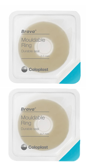 BRAVA ANELLO PLASMABILE DI PASTA NO ALCOL PER STOMIA 2 MM 10 PEZZI - Angeli Pharm