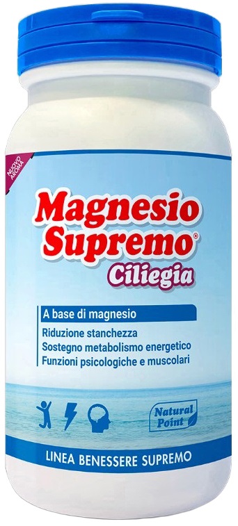 MAGNESIO SUPREMO CILIEGIA POLVERE 150 G - Angeli Pharm