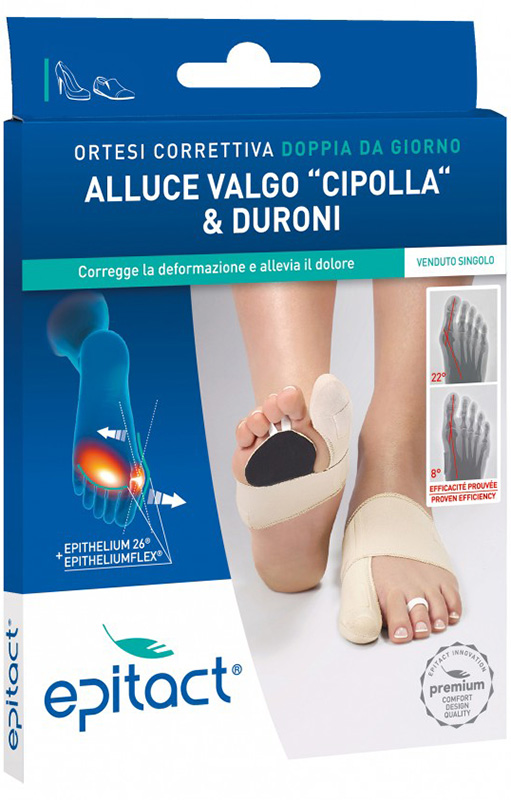 ORTESI CORRETTIVA EPITACT DP SINISTRA TAGLIA MEDIUM 1 PEZZO - Angeli Pharm
