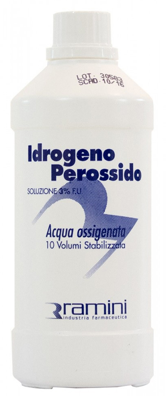 PEROSSIDO D'IDROGENO FU SOLUZIONE 3% 10 VOLUMI 200 ML - Angeli Pharm