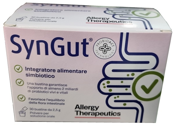 SYNGUT 30 BUSTINE DI LIOFILIZZATO DA 2,5 G IN ASTUCCIO 75 G - Angeli Pharm