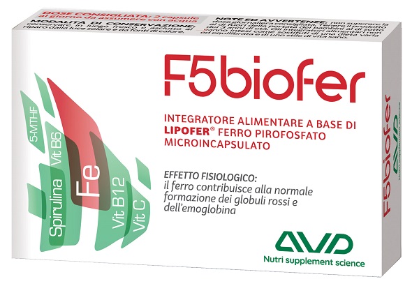 F5 BIOFER 30 CAPSULE BLISTER 14,8 G - Angeli Pharm
