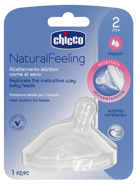 CHICCO TETTARELLA STEPUP NEW 2M+ FLUSSO MEDIO - Angeli Pharm