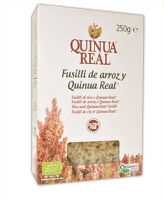 QUINUA REAL FUSILLI DI RISO E QUINOA BIO VEGAN 250 G - Angeli Pharm
