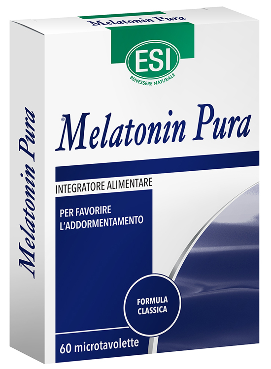 ESI MELATONIN PURA 60 MICROTAVOLETTE - Angeli Pharm