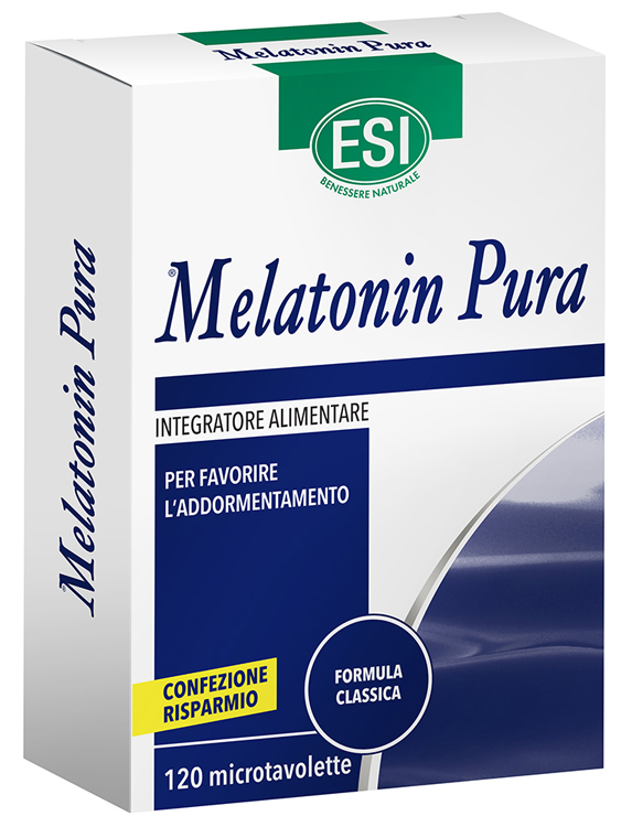ESI MELATONIN PURA 120 MICROTAVOLETTE - Angeli Pharm