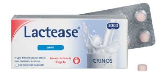 LACTEASE 3000 FCC AROMA FRAGOLA 20 COMPRESSE MASTICABILI - Angeli Pharm