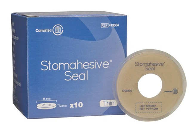 ANELLO STOMIA STOMAHESIVE SEAL FORO APERTURA 18MM DIAMETRO 48MM 10 PEZZI - Angeli Pharm