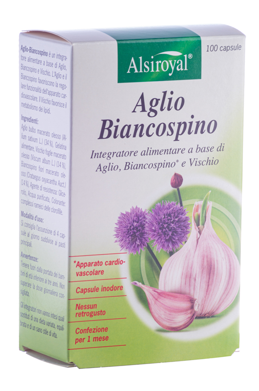 AGLIO BIANCOSPINO 100 CAPSULE - Angeli Pharm