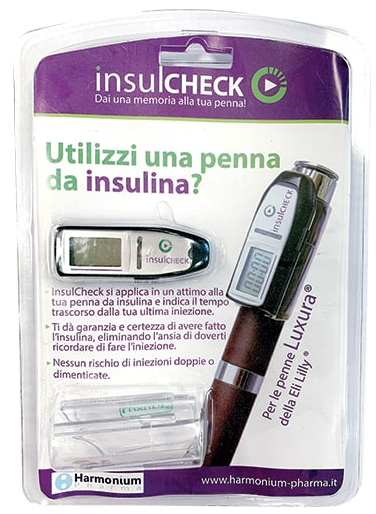 INSULCHECK LUXURA TIMER PER PENNA DA INSULINA - Angeli Pharm