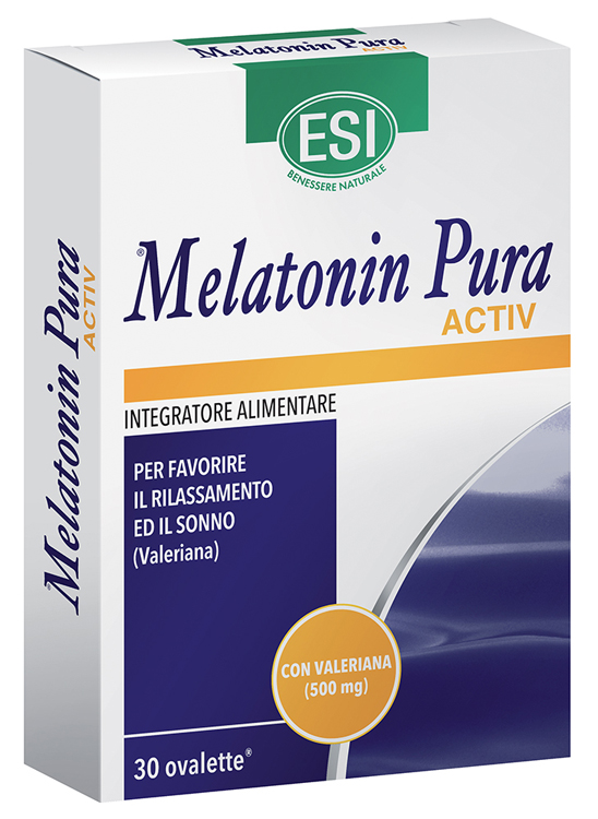 ESI MELATONIN PURA ACTIV 30 OVALETTE - Angeli Pharm