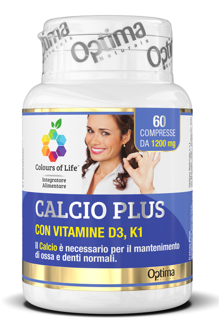 COLOURS OF LIFE CALCIO PLUS 60 COMPRESSE 1200 MG - Angeli Pharm