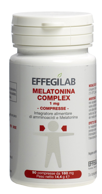 MELATONINA COMPLEX 1MG 90 COMPRESSE - Angeli Pharm