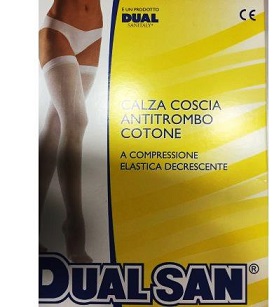 DUALSAN CALZA ANTITROMBO SENZA TASSELLO  3 - Angeli Pharm