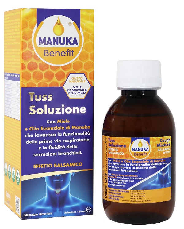 MANUKA BENEFIT TUSS SOLUZIONE 140 ML - Angeli Pharm