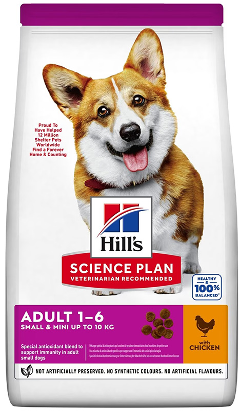 SCIENCE PLAN CANINE ADULT SMALL&MINI CHICKEN 1,5 KG - Angeli Pharm