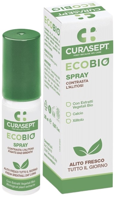 CURASEPT PHARMADENT ECOBIO SPRAY 20 ML - Angeli Pharm