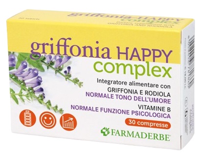 GRIFFONIA HAPPY COMPLEX 30 COMPRESSE - Angeli Pharm