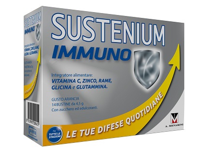 SUSTENIUM IMMUNO ENERGY 14 BUSTINE DA 4,5 G - Angeli Pharm