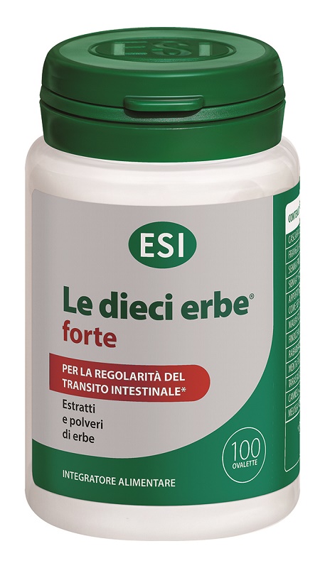 ESI LE DIECI ERBE+FORTE 100 OVALETTE - Angeli Pharm