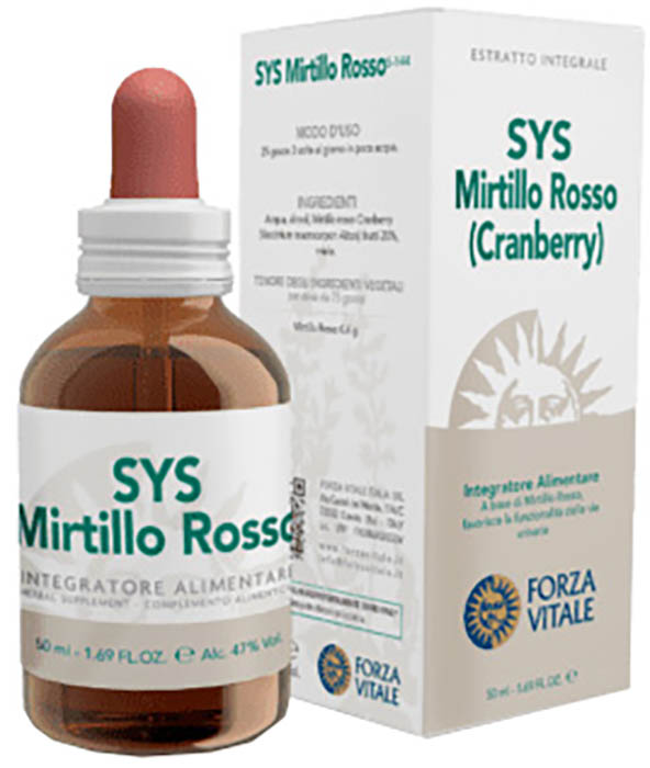 SYS MIRTILLO ROSSO GOCCE 50 ML - Angeli Pharm