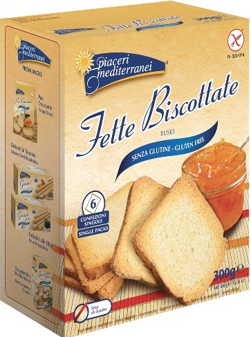 PIACERI MEDITERRANEI BONTA' DEL MATTINO FETTE BISCOTTATE 300 G - Angeli Pharm