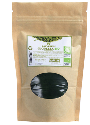 CLORELLA POLVERE BIOLOGICO 200G - Angeli Pharm