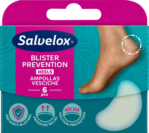 CEROTTO VESCICHE SALVELOX BLISTER PREVENTION HEELS 6 PEZZI - Angeli Pharm