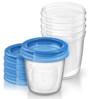 AVENT VASETTI VIA COPERCHIO 180 ML 5 PEZZI - Angeli Pharm