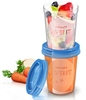 AVENT VASETTI VIA COPERCHIO 240 ML 5 PEZZI - Angeli Pharm