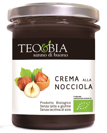 TEO&BIA-CREMA ALLA NOCCIOLA BIO SENZA LATTE 212 G - Angeli Pharm