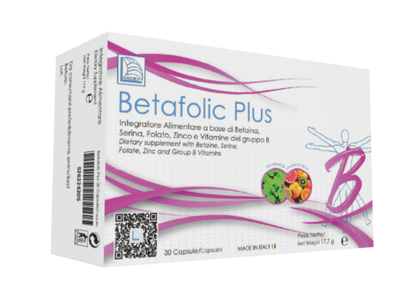 BETAFOLIC PLUS 30 CAPSULE ASTUCCIO 18,6 G - Angeli Pharm