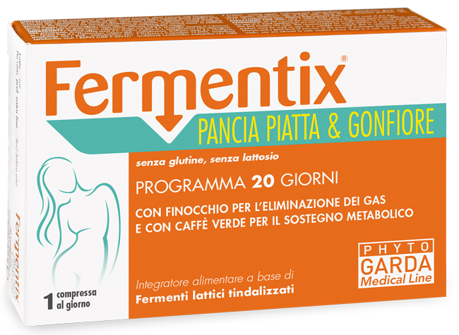 FERMENTIX PANCIA PIATTA E GONFIORE 20 COMPRESSE - Angeli Pharm
