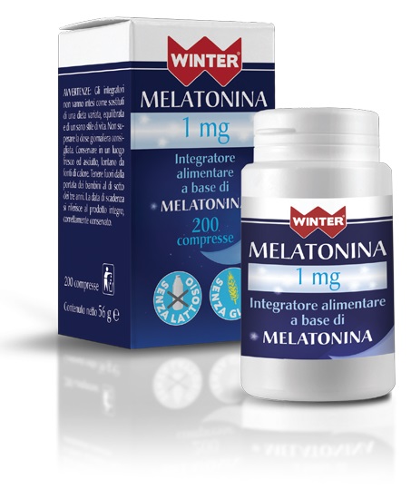 WINTER MELATONINA 1 MG 200 COMPRESSE - Angeli Pharm