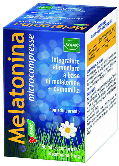 MELATONINA 150 MICROCOMPRESSE - Angeli Pharm