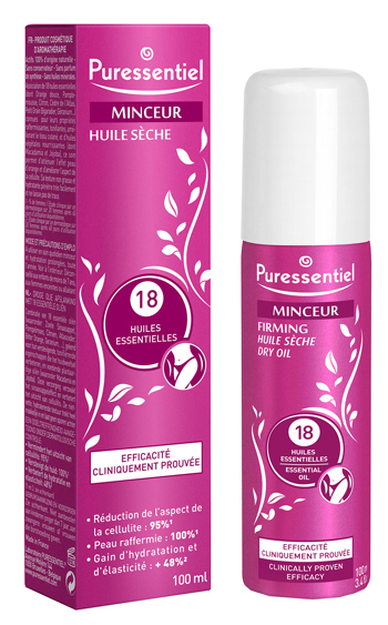 PURESSENTIEL SNELLENTE OLIO SECCO ANTICELLULITE AI 18 OLI ESSENZIALI 100 ML - Angeli Pharm