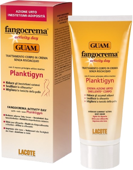 GUAM FANGOCREMA ACTIVITY DAY TRATTAMENTO CORPO CON PRINCIPIO ATTIVO PLANKTIGYN 200 ML - Angeli Pharm
