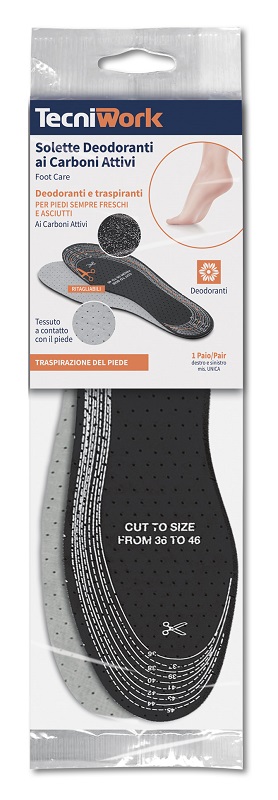 SOLETTE DEODORANTI AI CARBONI ATTIVI 1 PAIO - Angeli Pharm