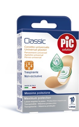 CEROTTO PIC CLASSIC 25X72 MM 10 ANTIBATTERICO 10 PEZZI - Angeli Pharm