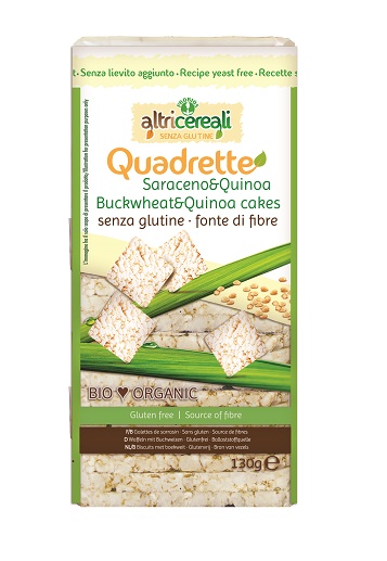 ALTRICEREALI QUADRETTE SARACENO E QUINOA BIO 130 G - Angeli Pharm