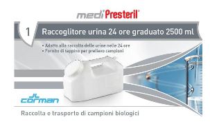 CONTENITORE URINA 24 ORE MEDIPRESTERIL - Angeli Pharm