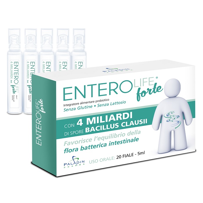 ENTEROLIFE FORTE 4 MILIARDI 20 FIALE DA 5 ML - Angeli Pharm