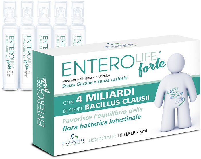 ENTEROLIFE FORTE 4 MILIARDI 10 FIALE DA 5 ML - Angeli Pharm