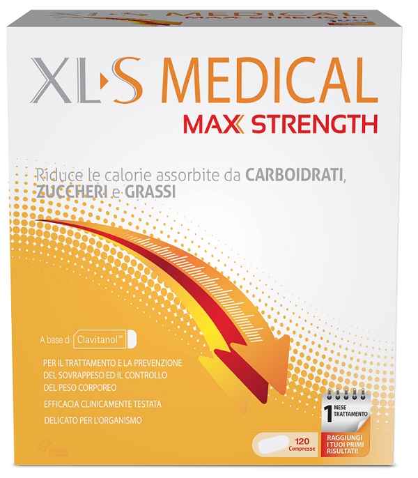 XLS MEDICAL MAX STRENGTH 120 COMPRESSE - Angeli Pharm