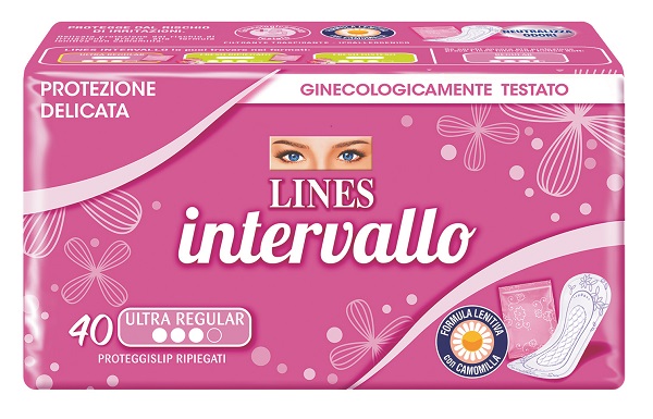 PROTEGGISLIP LINES INTERVALLO RIPIEGATO 40 PEZZI - Angeli Pharm