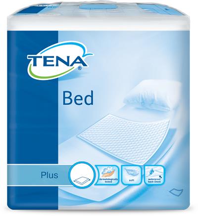 TRAVERSA PER INCONTINENZA NON RIMBOCCABILE TENA BED PLUS 60X40CM 40 PEZZI - Angeli Pharm