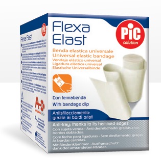 BENDA ELASTICA PIC BIANCA 12X4,5M FUSTELLA - Angeli Pharm