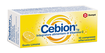 CEBION EFFERVESCENTE VITAMINA C LIMONE 10 COMPRESSE - Angeli Pharm