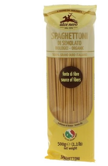 SPAGHETTONI DI SEMOLA SENATORE CAPPELLI BIO 500 G - Angeli Pharm